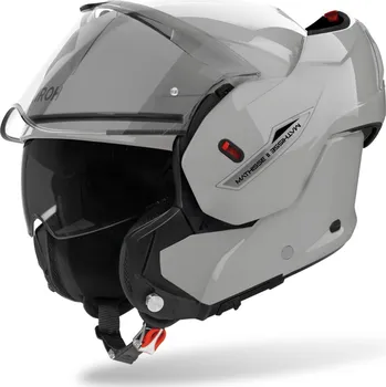 Helma na motorku Překlápěcí helma na motorku Airoh Mathisse 2 Color matná cementově šedá 3XL