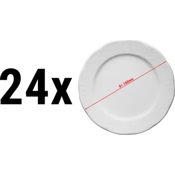 Talíř G.Gastro (24 Kusů) CLASICO - Talíř mělký - Ø 16 cm