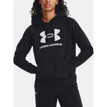 Dámská mikina Dámská mikina Under Armour UA Rival Fleece Big Logo 1379501-001 Černá XL