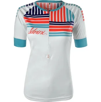 cyklistický dres Cyklistický dres Silvini L bílý