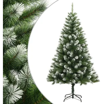 Vánoční stromek OMAXI Umělý sklápěcí vánoční stromek se sněhem 240 cm 442668