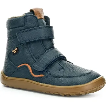Dívčí zimní obuv Froddo G3160246 Dark Blue zimní barefoot boty Velikost boty (EU): 24, Vnitřní délka boty: 155, Vnitřní šířka boty: 64