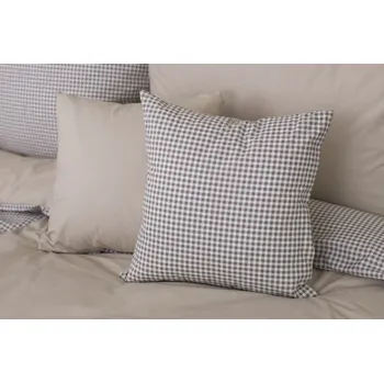 Povlečení Podpěrová s.r.o. Povlak na polštář PEPITO / UNI béžová Velikost: 40x60 cm BAVLNA N