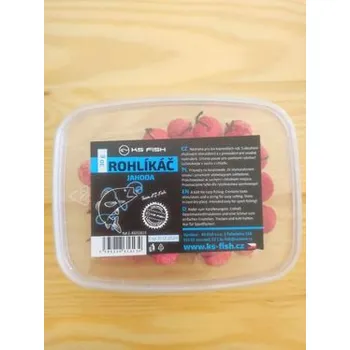 Návnadová surovina KS FISH ROHLÍKÁČ - JAHODA