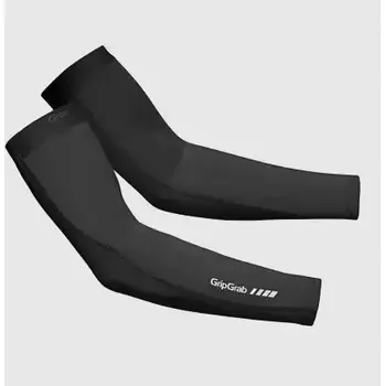 Cyklistické oblečení Grip Grab AquaRepel 2 Water-Resistant návleky na ruce černá vel.S
