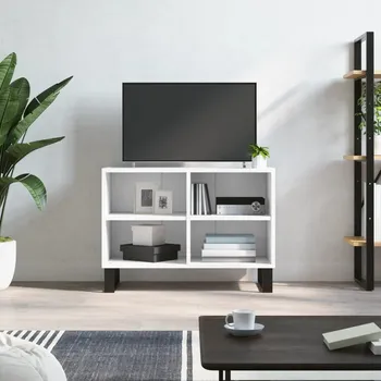 Nábytek vidaXL TV skříňka bílá 69,5 x 30 x 50 cm kompozitní dřevo