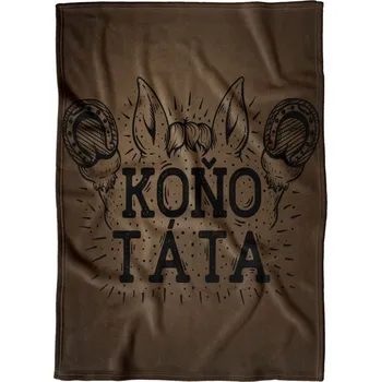 deka Deka 200 x 140 cm - Koňo - táta