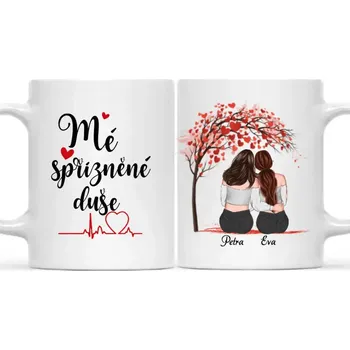 Hrnek - Nejlepší kamarádka 13. - až 7 holek Černá