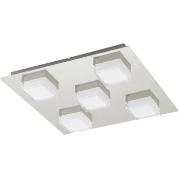 Žárovka svítidlo EGLO MASIOLA stropní LED 12,5W/900lm 3000K stříbrná