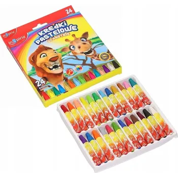 Pastelka Inspiria pastelové Pastelky 24 ks