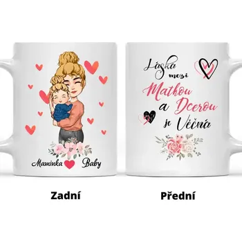 Hrnek - Můj první Den matek Růžová