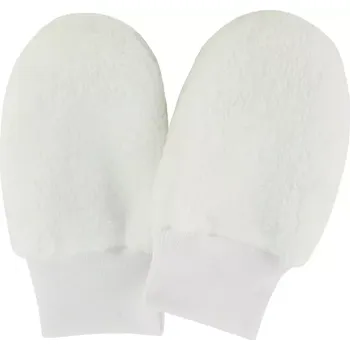 Rukavice ESITO | Kojenecké zimní rukavice Lara bílé - bílá / 68