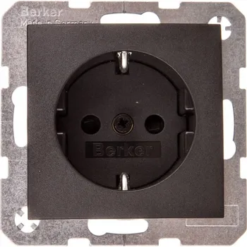 Elektrická zásuvka Hager Elektrická Zásuvka černá