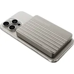 Cubenest Magnetická bezdrátová powerbanka Slim 10000 mAh S1B2 titanová