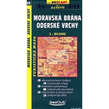 SC 068 Moravská brána, Oderské vrchy 1:50 000