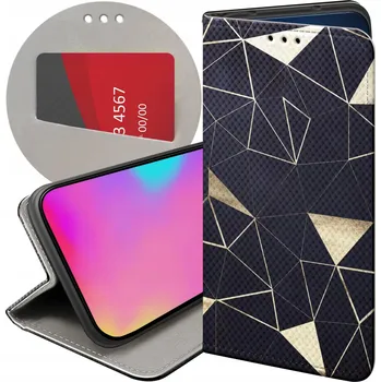 Pouzdro na mobilní telefon Flipové pouzdro Hello Case pro Motorola Edge 50 Pro, zlaté