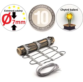 Topná rohož EKOHEAT venkovní topná rohož WAY 300 _: 1,7m2 (0,5x3,4m)/ 510W