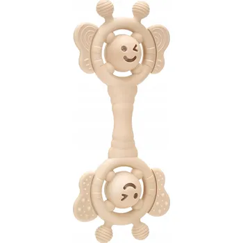 SENZORICKÉ KOUSÁTKO CHRASTÍTKO ANTISTRESOVÉ PROřezÁVÁNÍ ZOUBKŮ MĚKKÁ HRAČKA