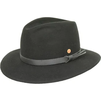 Klobouk Cestovní nemačkavý voděodolný černý klobouk Mayser - Marvin Mayser Velikost: 59 cm (L)