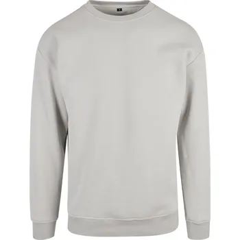 Pánská mikina Build Your Brand Pánská mikina Crewneck Světle šedá XS