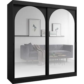 Šatní skříň Jurek Šatní skříň Modin 200 Vyber provedení: Černá