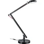 svítidlo TRIO Amsterdam lampa stolní LED 1x5W 500lm 3000K klip+montura na zeď černá