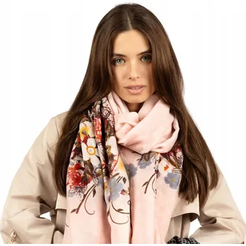 Šála Dámská ŠÁLA ŠÁTEK Alessio NA KRK i NA HLAVU, lehká a vzdušná