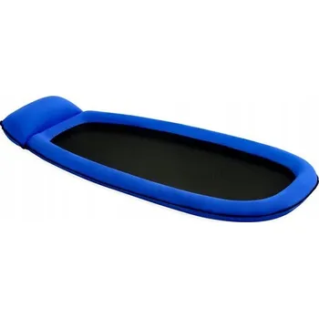 Matrace Intex se síťkou, modrá, 178 x 94 cm, s opěrkou hlavy, 2 komory