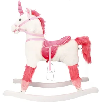 Houpací kůň Interaktivní houpací kůň bílý jednorožec