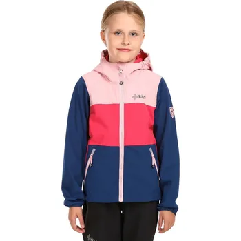 Dívčí oblečení Dětská bunda Kilpi Ravia-J Dětská velikost: 158 / Barva: růžová/modrá