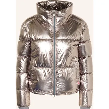 Dámská bunda Frieda & Freddies Dámská Prošívaná Bunda Jane, stříbrná, 38
