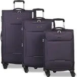 Worldpack Victoria 4w Sada 3 kufrů - Fialová