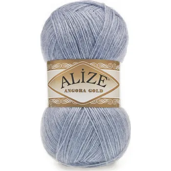 Příze Příze Alize Angora gold 221 jeansová melange