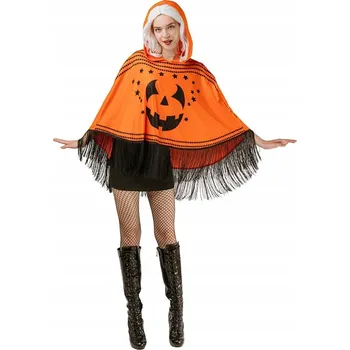 Pončo pro dospělé Dýně, vel M