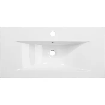 Umyvadlo BPS-koupelny Nábytkové keramické umyvadlo UM-IHR 80 (81,5x40x19 cm)