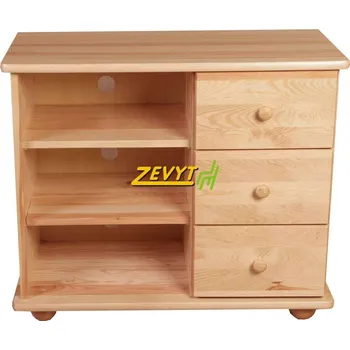 Televizní stolek ZEVYT-NABYTEK TV stolek z masivu K99, šířka 85 cm, výška 52 cm