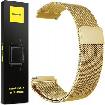 Řemínek na hodinky Řemínek Spacecase pro Huawei 22mm zlatý