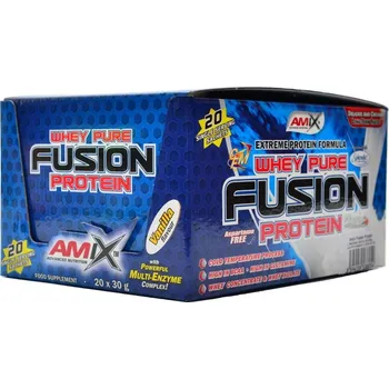 Protein Amix Whey Pro Fusion protein 600 g 20 sáčků - kokos-čokoláda