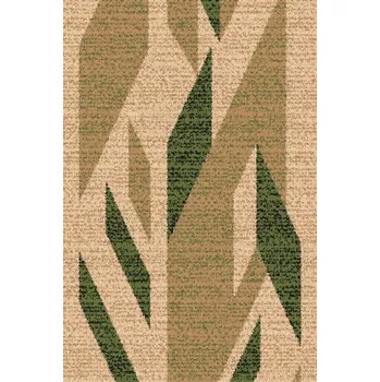 Koberec Agnella Běhoun FD Standard Kanas Béžový zelený Rozměr: 70 cm