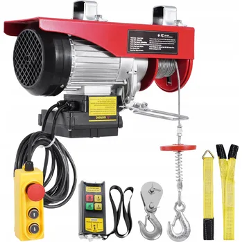 Elektrický lanový zvedák nosnost 600 kg – ideální do skladu nebo dílny