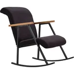 Houpací křeslo LUNI černá