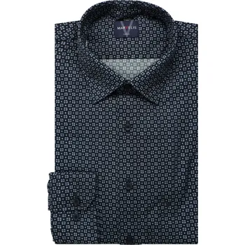 Pánská košile Marvelis pánská košile Casual 601084 18 Modrá XXXL