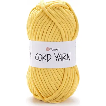 Příze 250g bavlněná šňůra s jádrem CORD žlutá 764