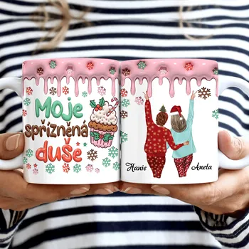 Hrnek - Moje spřízněná duše 9 Růžová