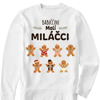 Pánská móda Tričko - Babiččini malí miláčci - Až 15 dětí Tričko / Růžová / XL