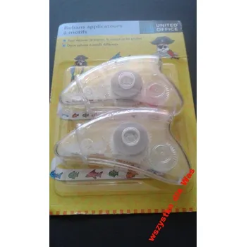 Lepicí páska PÁSKA SE VZORY APLIKÁTOR KLUB PIRÁTŮ UNITED OFFICE