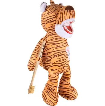 plyšák MIRUS MIX Handels-GmbH Edukativní plyšák - tygr 30 cm