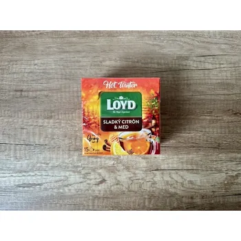 Čaj Loyd čaj Hot Winter Sladký citron & Med 45g (15x3g)
