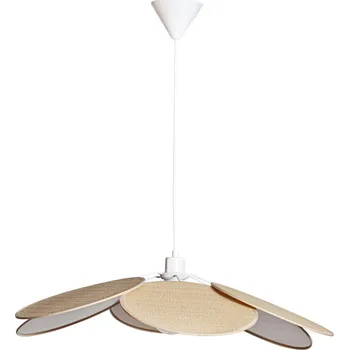 Cottex 8200130-5000 - Lustr na lanku WINF 1xE27/8W/230V béžová/bílá