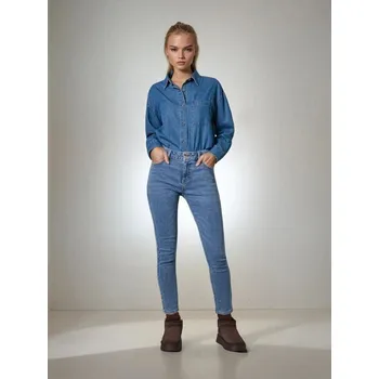 Dámské džíny Sinsay - Džíny skinny - modrá - 872FI-55J - 872FI-55J-34